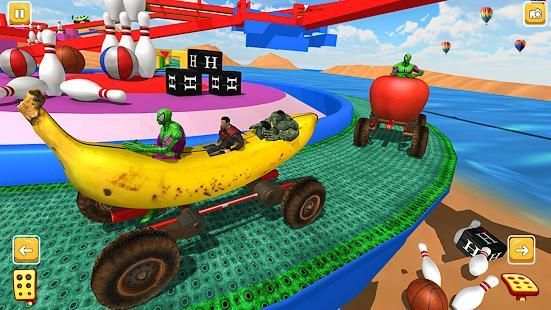 Superhero Apple Car Racing Games Android (Beta) screenshot 6