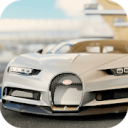 ikon Chiron Driving Bugatti 3D