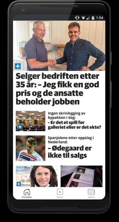 Sogn Avis nyheter screenshot 2