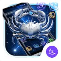 Glitter Cancer Constellation Theme & Wallpaper on 9Apps