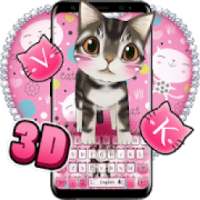 3D Cut Kitty Keyboard on 9Apps