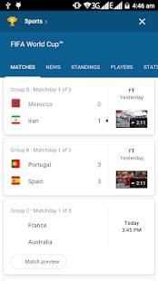 FIFA World Cup 2018 Live screenshot 1