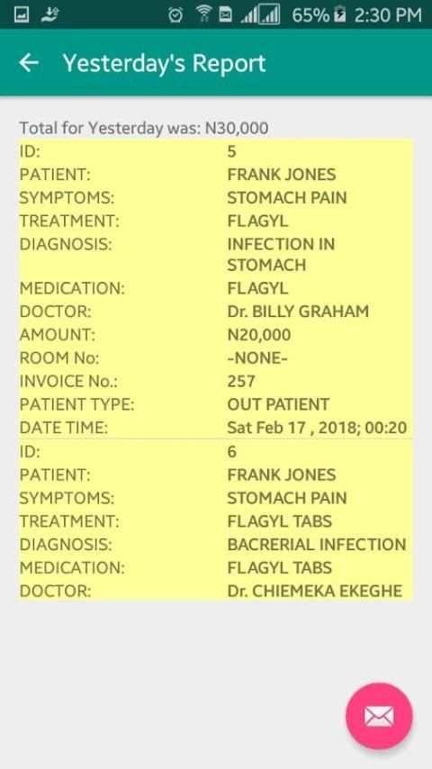 HealthLine Patient & Hospital Management Solution screenshot 2