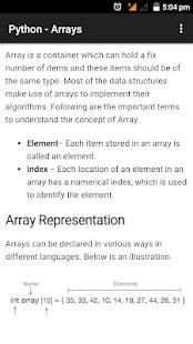 Python - Data Structure Tutorial screenshot 1