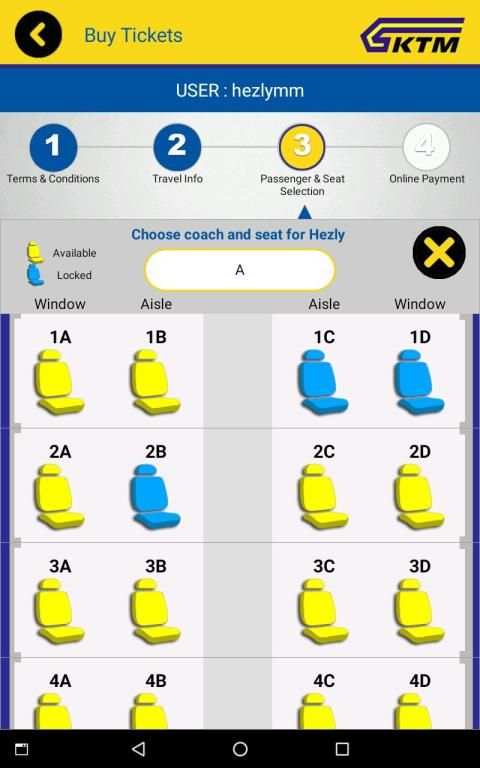 KTMB MobTicket स्क्रीनशॉट 3