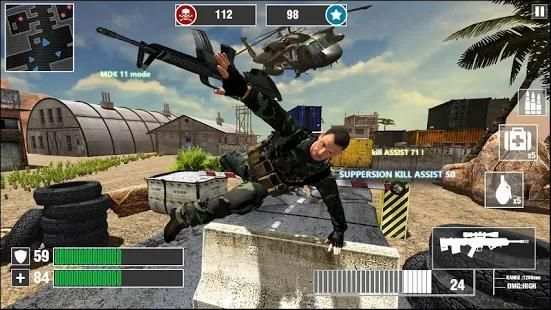 Wicked Commando War Battleground Game 2018 स्क्रीनशॉट 5