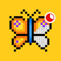 ikon Speed Coloring by Number - Pixel art