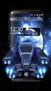 3D Galaxy Spaceship Theme screenshot 4