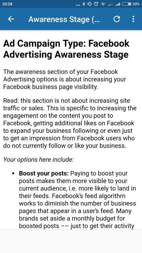 Tutorial Facebook-Ads Marketing स्क्रीनशॉट 3