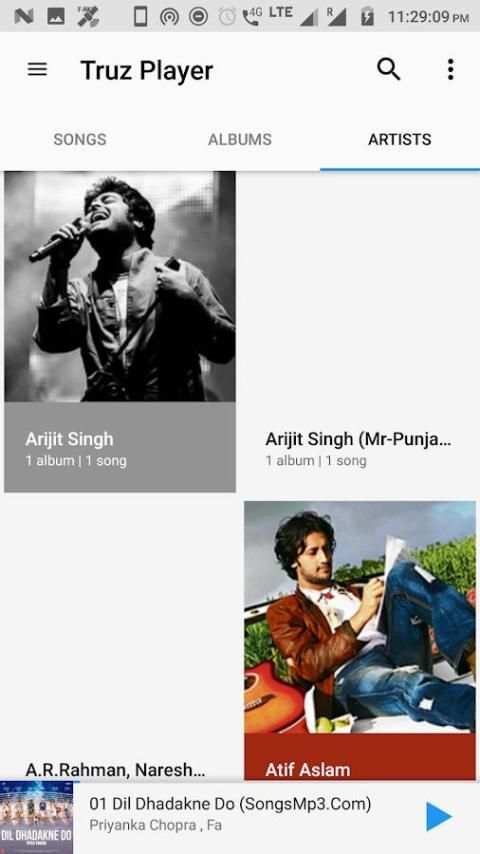 Truz Music Player screenshot 1