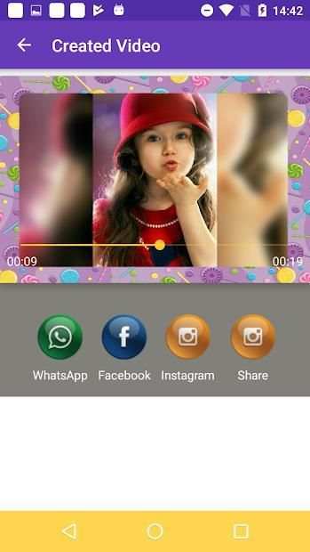 Happy Birthday Video Maker screenshot 3