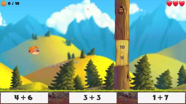 Mathy Bird: Math - Game screenshot 1