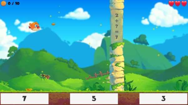 Mathy Bird: Math - Game screenshot 3