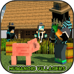 Mod Humanoid Villagers for PE + Map आइकन