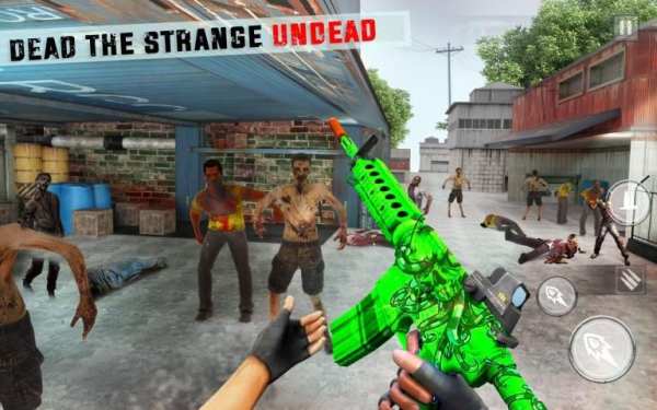 Zombie Gun Shooting Strike: Critical Action Games स्क्रीनशॉट 5
