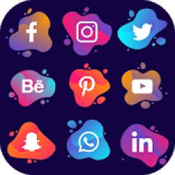 All Social Media apps in one app -All Social sites