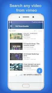 Vimeo Videos Downloader: Download Vimeo Videos App screenshot 1