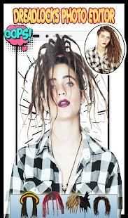 Dreadlocks Photo Editor स्क्रीनशॉट 1