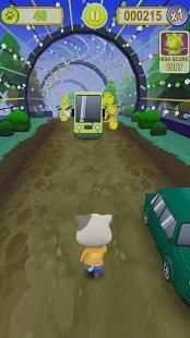 Talking cat Rush runner screenshot 2