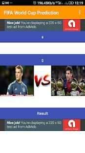 FIFA World Cup Prediction screenshot 2