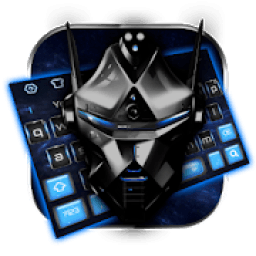 Blue Tech Robot keyboard icon