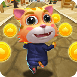 Pet Run: Talking Cat Jungle Temple 3D Subway Rush आइकन