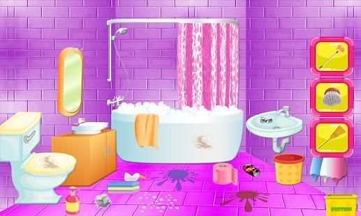 Messy House Cleaning Game - Rooms Clean up screenshot 1