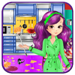 ikon rumah membersihkan permainan - membersihkan kamar