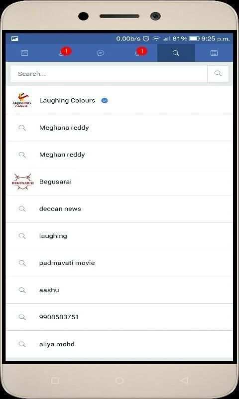 Mini Facebook lite+ screenshot 2