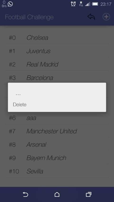 FootballChallenge for Pes Fifa screenshot 4