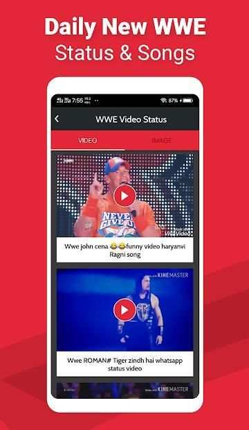 WWE Video Status & Image स्क्रीनशॉट 3