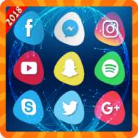 ALL social networks 2018 in one app