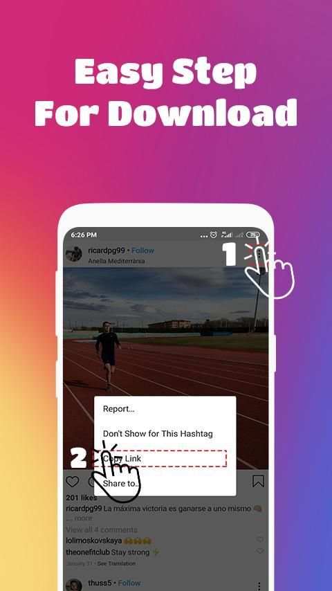 Downloader for Instagram : Photo & Video New 2020 screenshot 2
