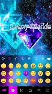 Galaxy Sparkle Emoji Keyboard screenshot 5