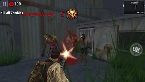 Zombie Killer Assault screenshot 1
