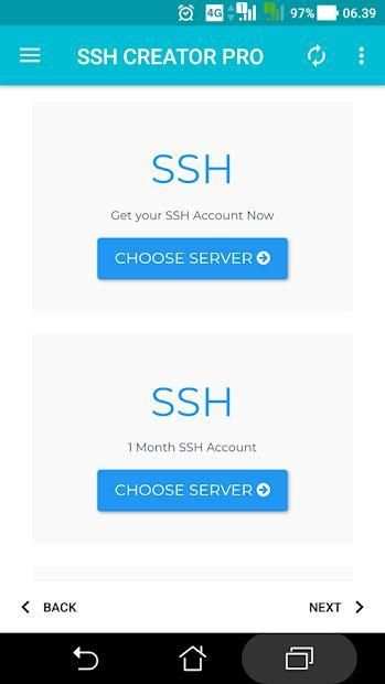 SSH CREATOR PRO screenshot 3