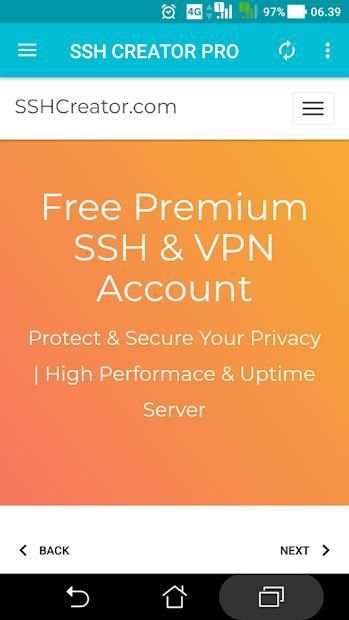 SSH CREATOR PRO screenshot 4