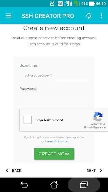 SSH CREATOR PRO screenshot 2
