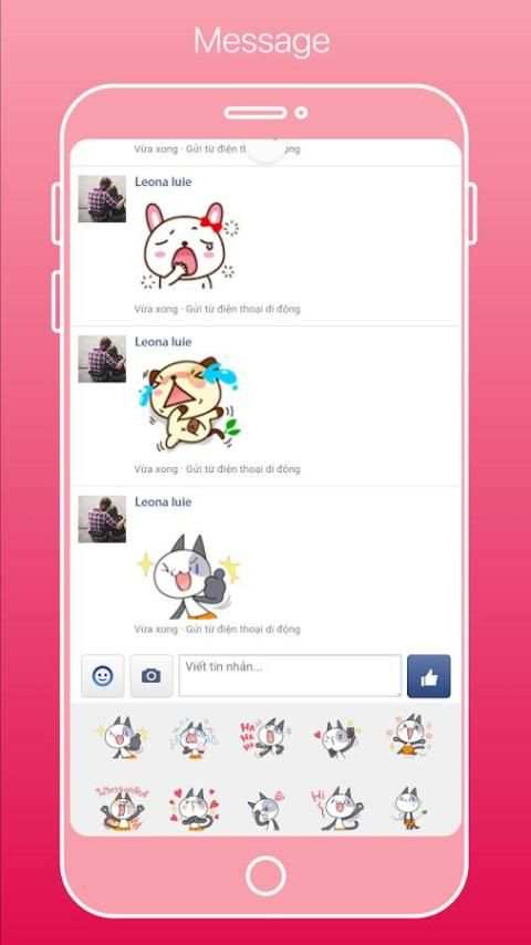 Lite for Facebook: Free Theme, Emoji, GIF FB Lite screenshot 7