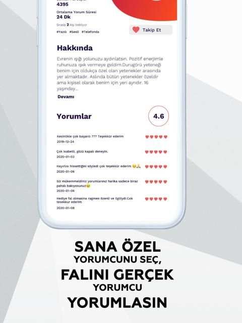 Fal Sepeti - Gerçek Falcılar - Kahve Falı, Tarot screenshot 2