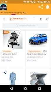 Ali baba online shopping app screenshot 1