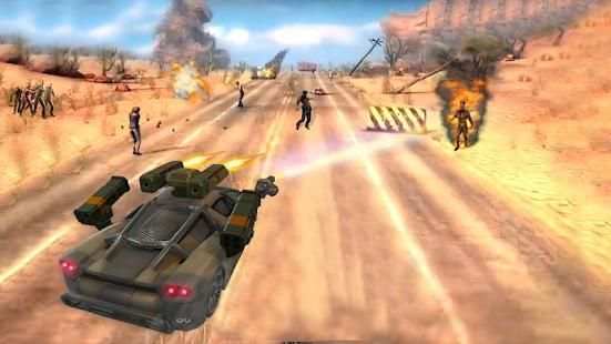 Zombies Infinity War: RoadKill Car Shooter Game स्क्रीनशॉट 2