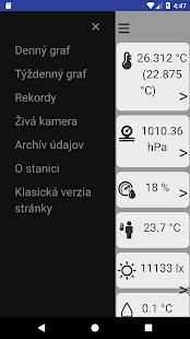 Počasie Kľúčové 2 تصوير الشاشة