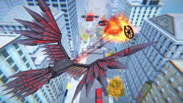 Flying Car Robot VS Robot Eagle स्क्रीनशॉट 3