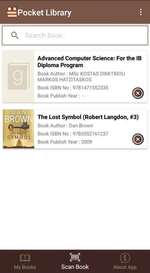 Pocket Library screenshot 1