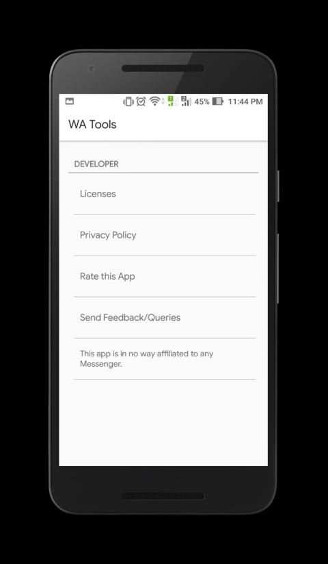 WA Tools screenshot 1