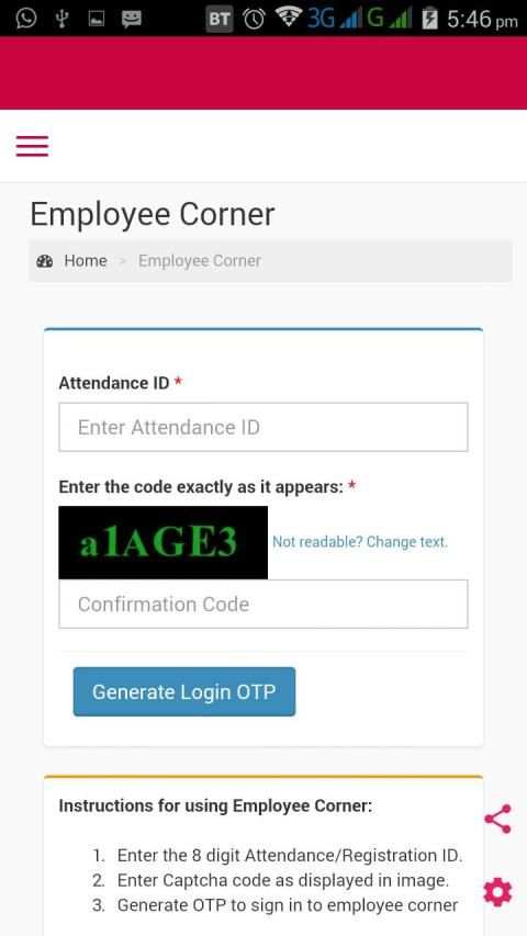 My Attendance (AEBAS) screenshot 11