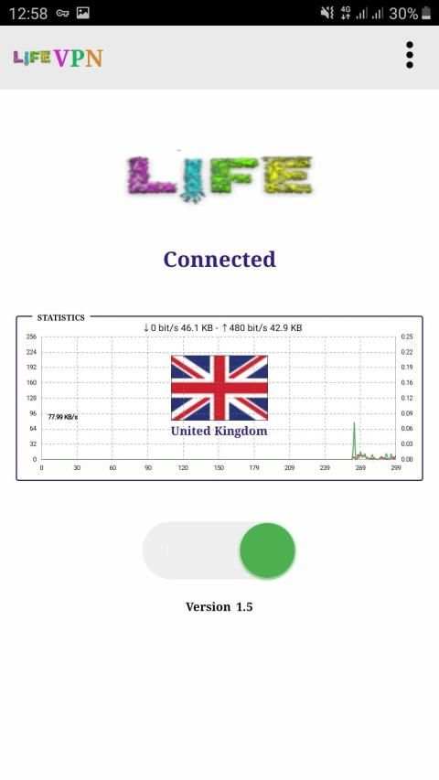 Life VPN स्क्रीनशॉट 2