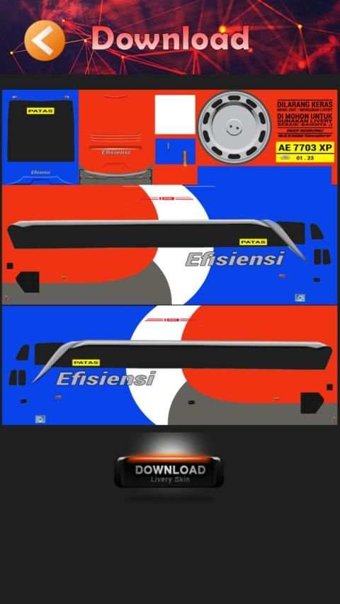 Livery Efisiensi SHD स्क्रीनशॉट 4