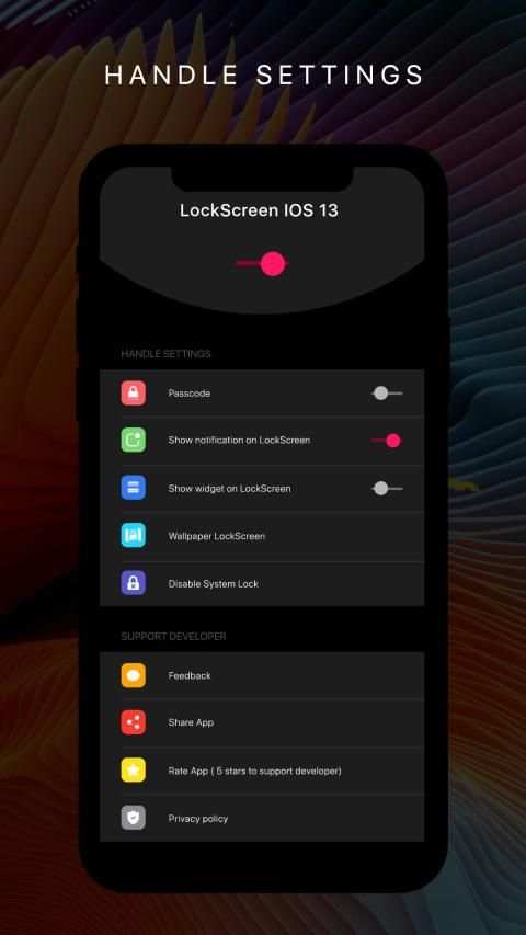 Lock Screen iOS 13 & Notification iOS 13 screenshot 4